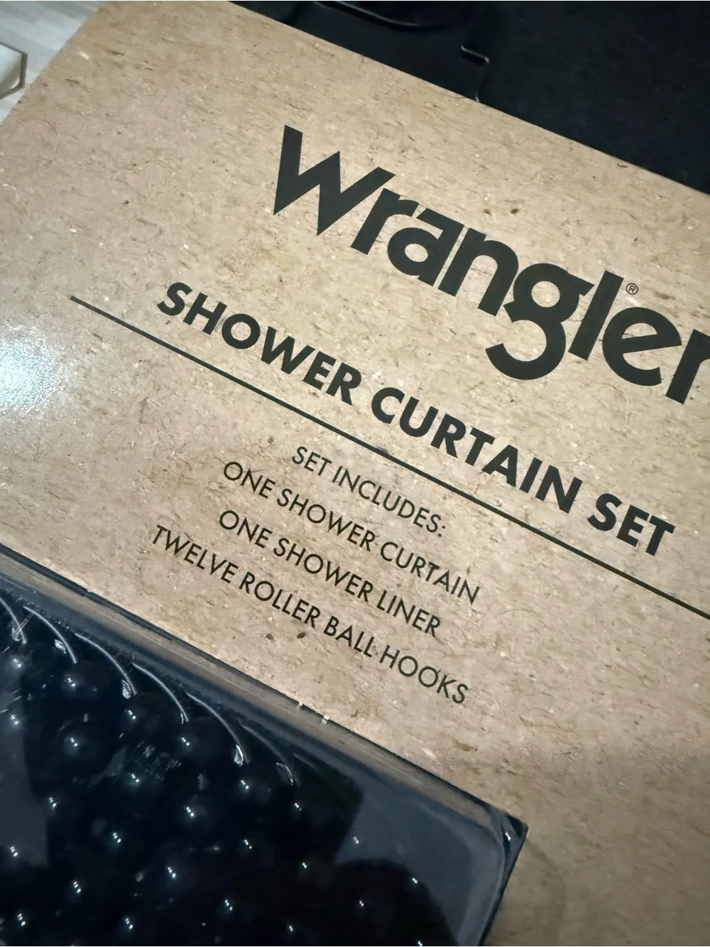 NEW Wrangler BLUE Fabric HALLOWEEN GHOST PUMPKIN CACTUS BOOT Shower Curtain Set